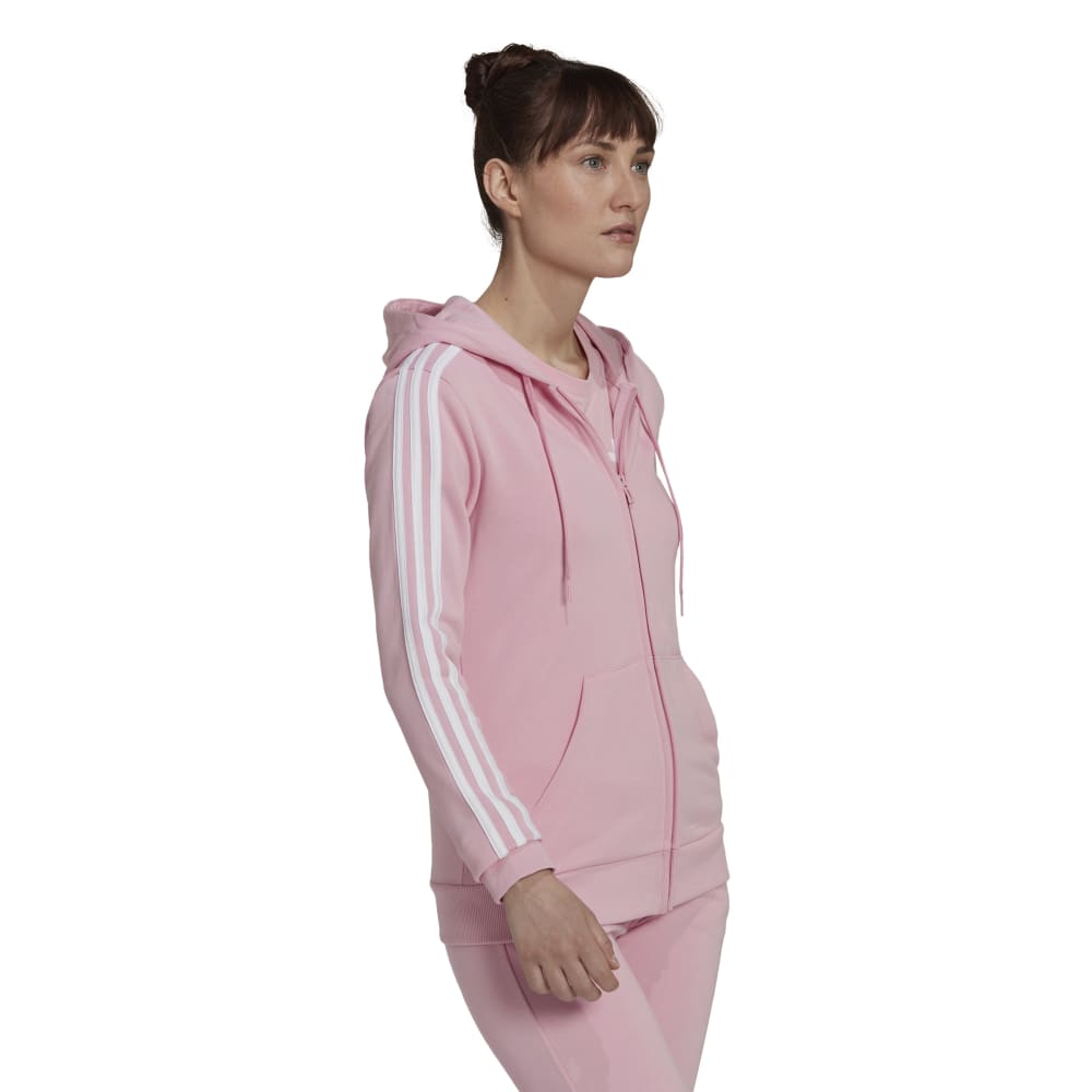 ADIDAS Essentials French Terry 3-Stripes Full-Zip Hoodie HL2059